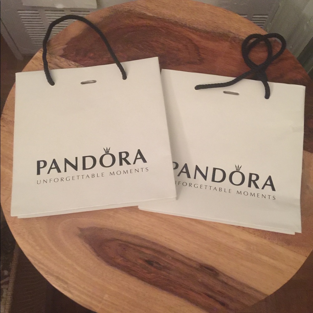 New Two Pandora small paper bags